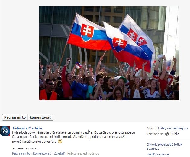 markiza slovensko rusko fb namestie
