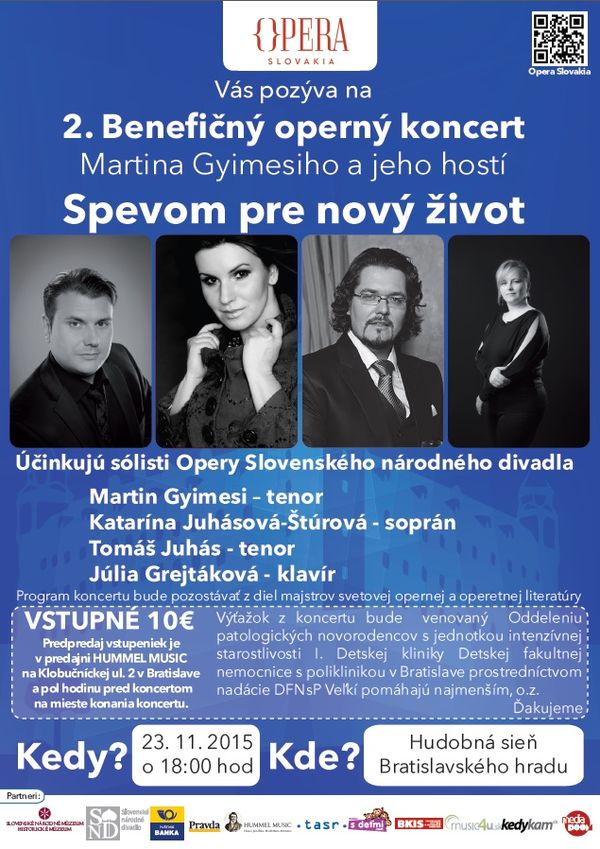 Operný benefičný koncert MG 2015, plagat