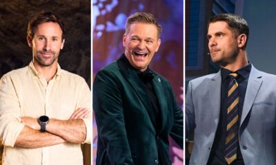 Moderátori Marek Fašiang z Farmy, Martin Nikodým z Milujem Slovensko a Ján Dobrík zo šou Na správnej ceste