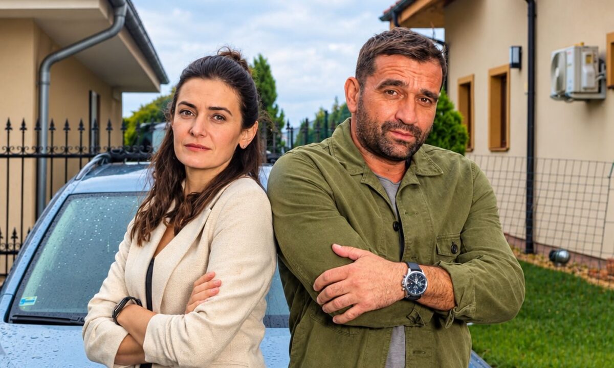 Sarah Prachařová a Milan Ondrík v seriáli Jednotka Jastrab