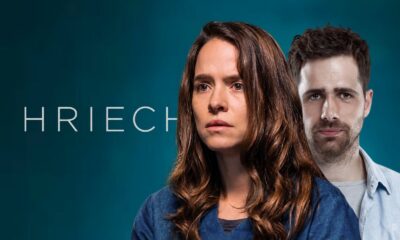 Kristína Svarinská ako Lucia a Filip Šebesta ako Viktor Bálint v seriáli Hriech