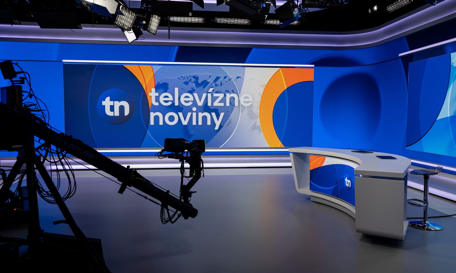 Nové štúdio Televíznych novín Markízy