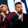 Komentátor Števo Eisele a pretekár Josef Král na Eisking Tour